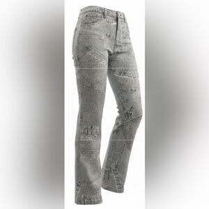 MANIER DE VOIR Patch High Rise Baggy Jeans Size 4